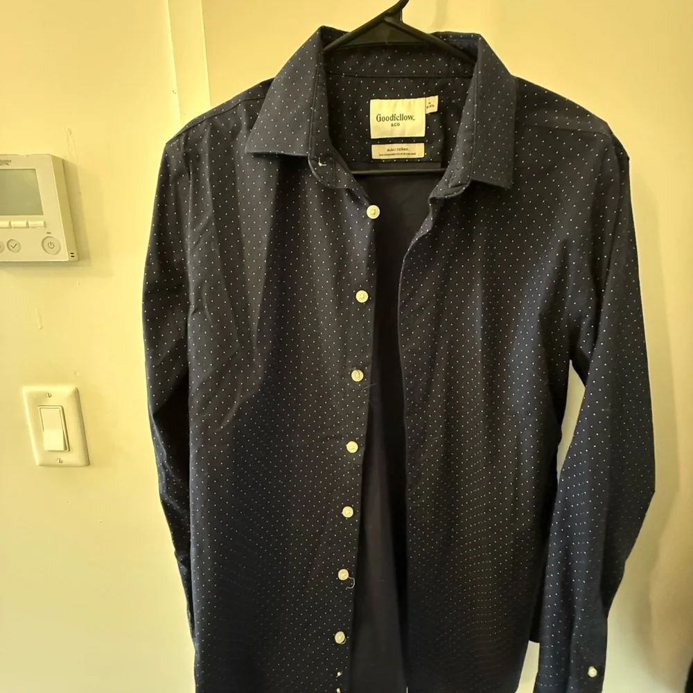 Goodfellow & Co Blue Casual Button Down Shirt
